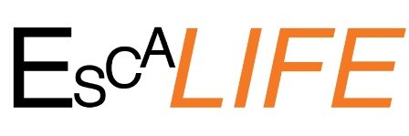 Logo mit den Buchstaben ESCALife