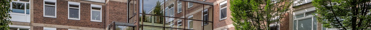 Luftbild mit Gebäuden der LWL-Universitätsklinik Hamm