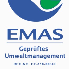 Grafik zeigt das EMAS-Logo