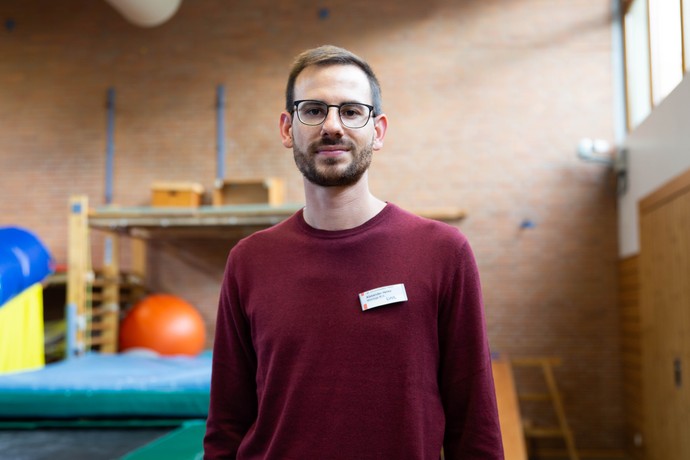Motologe Alexander Hetke, Leiter der Fachabteilung für klinische psychosomatische Therapie an der Klinik Hamm