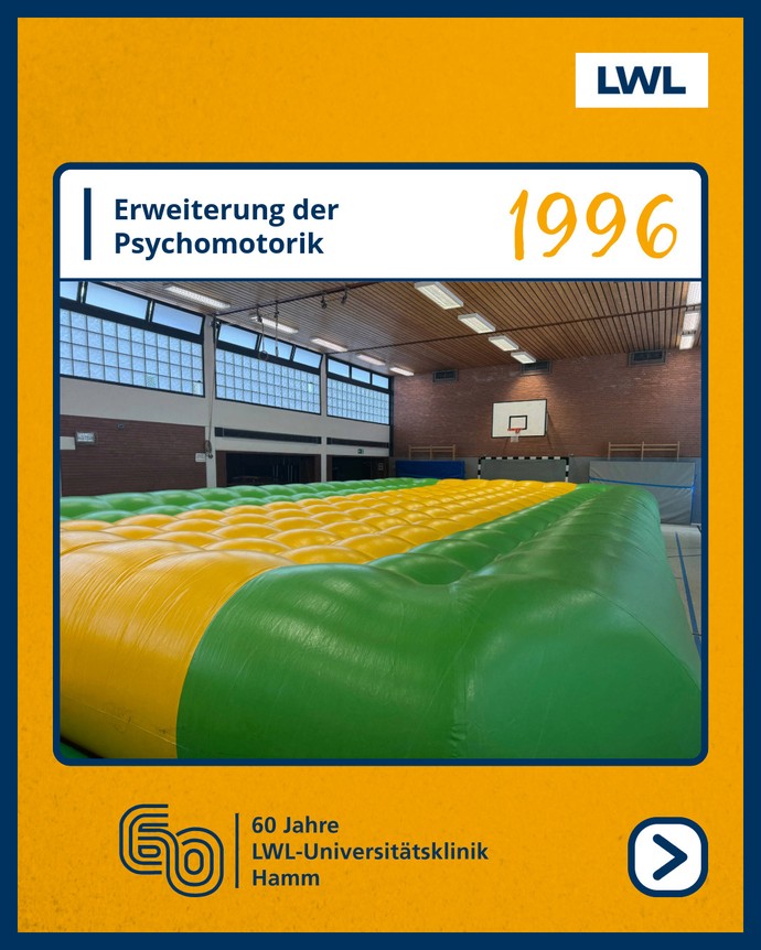 Das Bild zeigt ein buntes Luftkissen in der Psychomotorik Das Bild zeigt ein buntes Luftkissen in der Psychomotorik