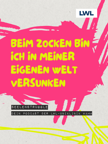 Podcast Seelenstruggle Zitat: Beim Zocken bin ich in meiner eigenen Welt versunken