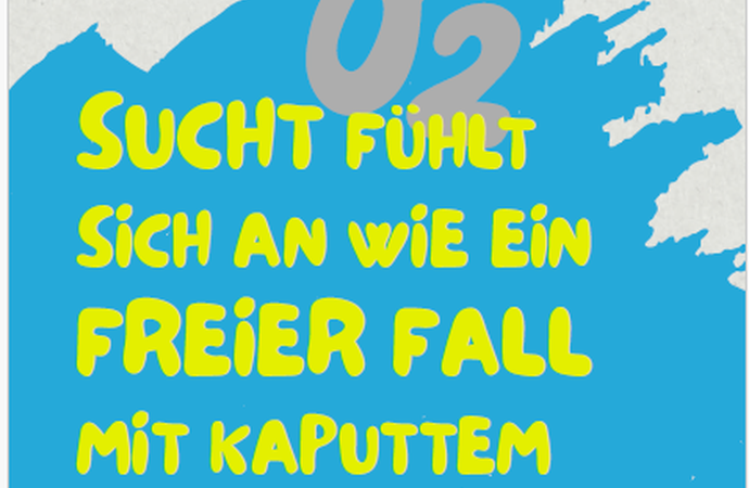 Plakat zum Podcast "Seelenstruggle" Folge 2: Suchterkrankungen bei Kindern und Jugendlichen